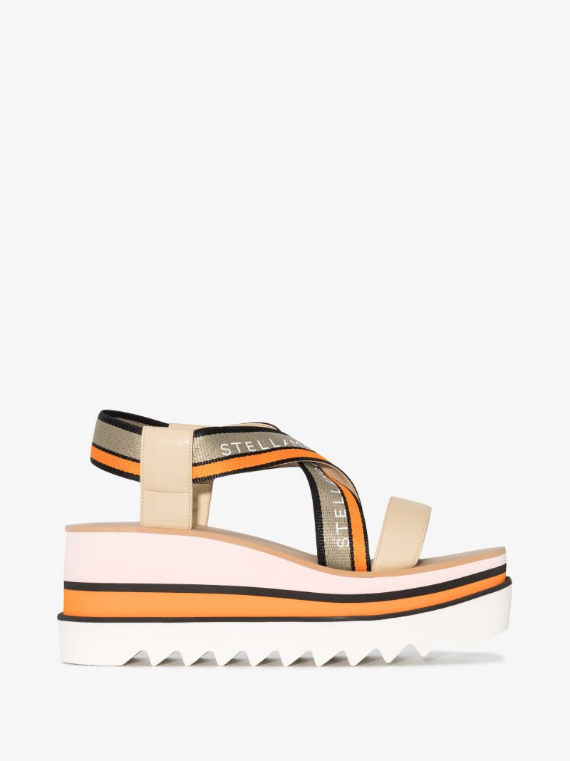 Neutral Sneakelyse 80 Platform Sandals