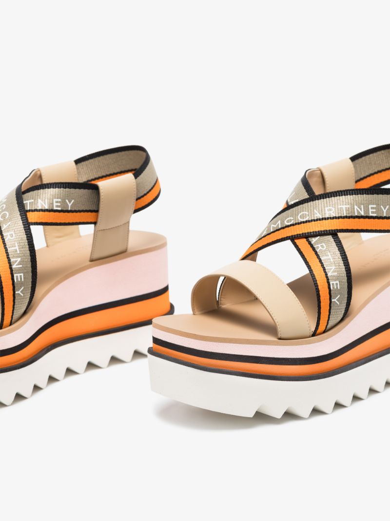 Neutral Sneakelyse 80 Platform Sandals