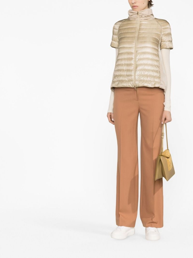 Ultralight Quilted Short Sleeve Jacket