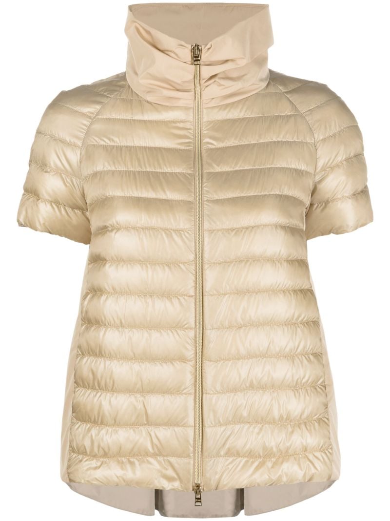Ultralight Quilted Short Sleeve Jacket