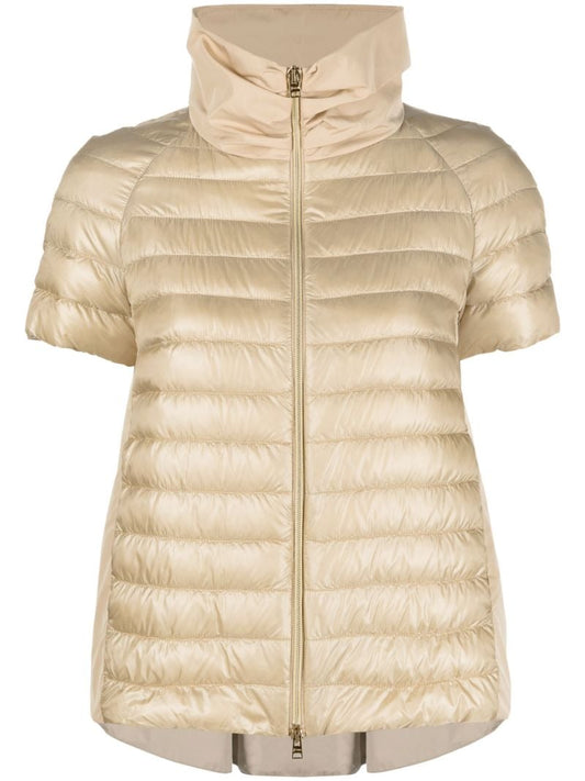 Ultralight Quilted Short Sleeve Jacket