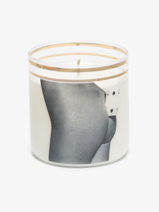 Neutral Two of Spades Candle