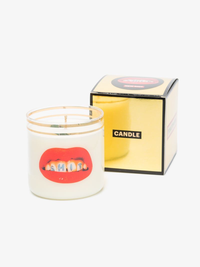 White Lips Candle