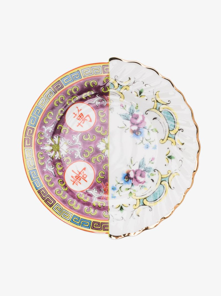 Pink Eudossia Dessert Plate