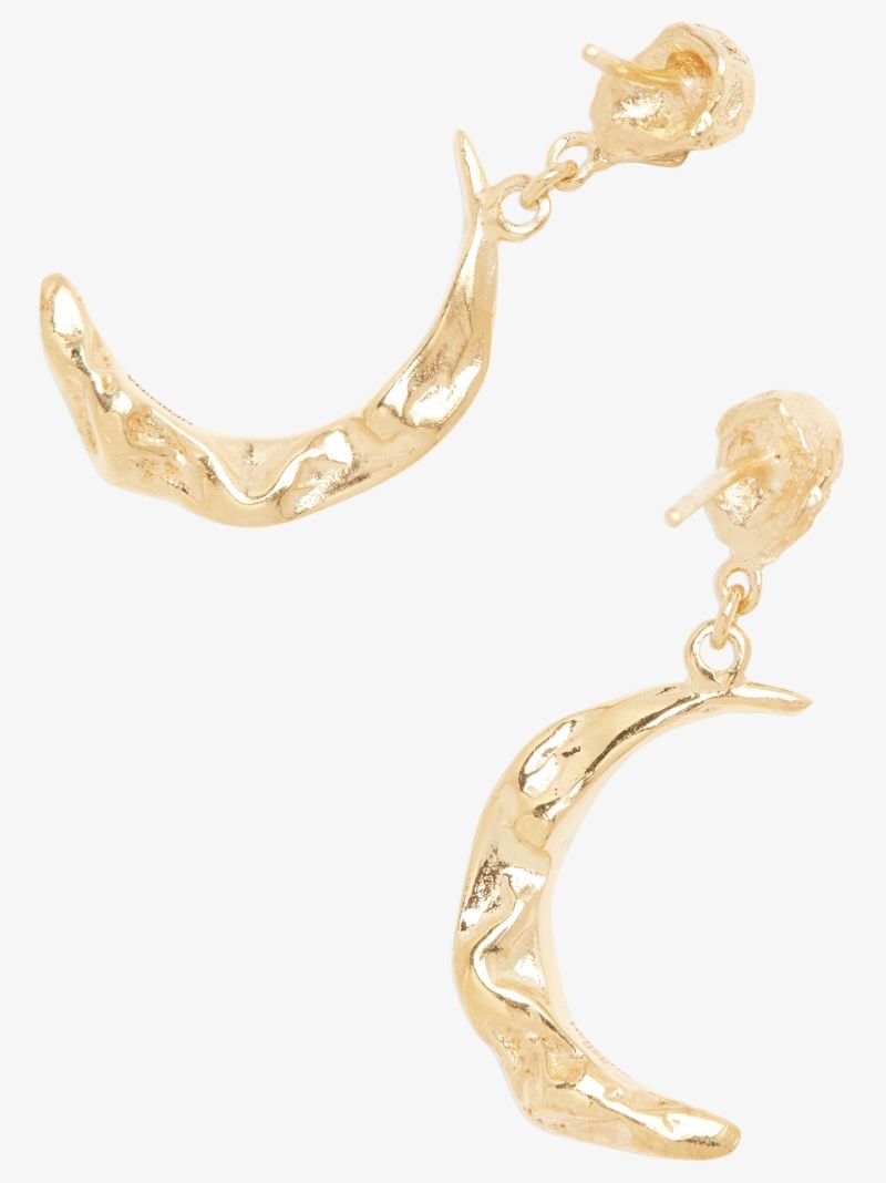 Gold-plated MÃ_x0083_Â©liÃ_x0083_Â¨s Stardust Crystal Earrings