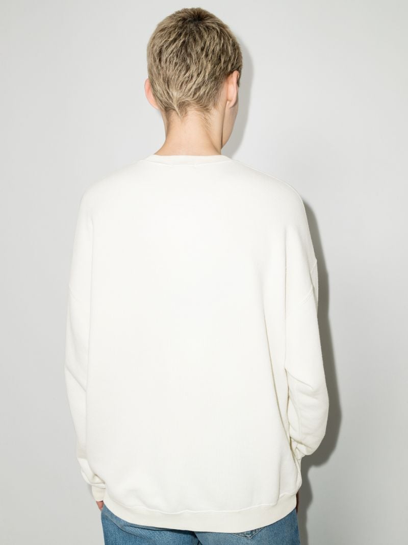 Nirvana Print Cotton Sweatshirt