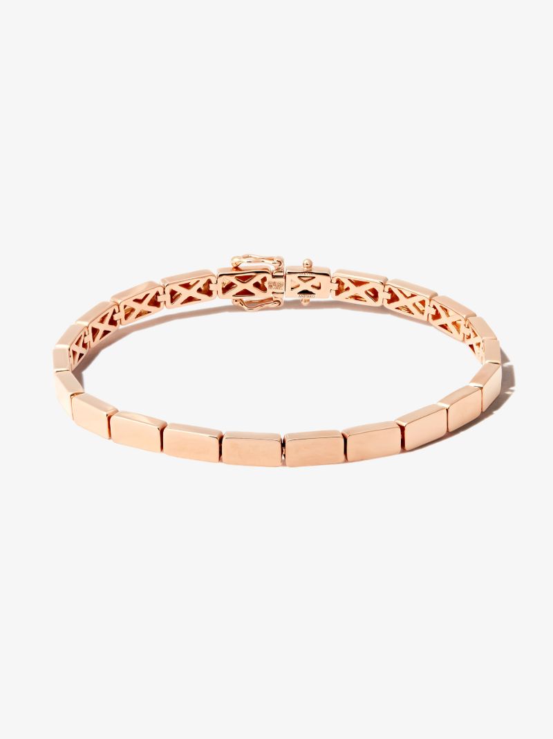 18k Rose Gold Bunny Bracelet