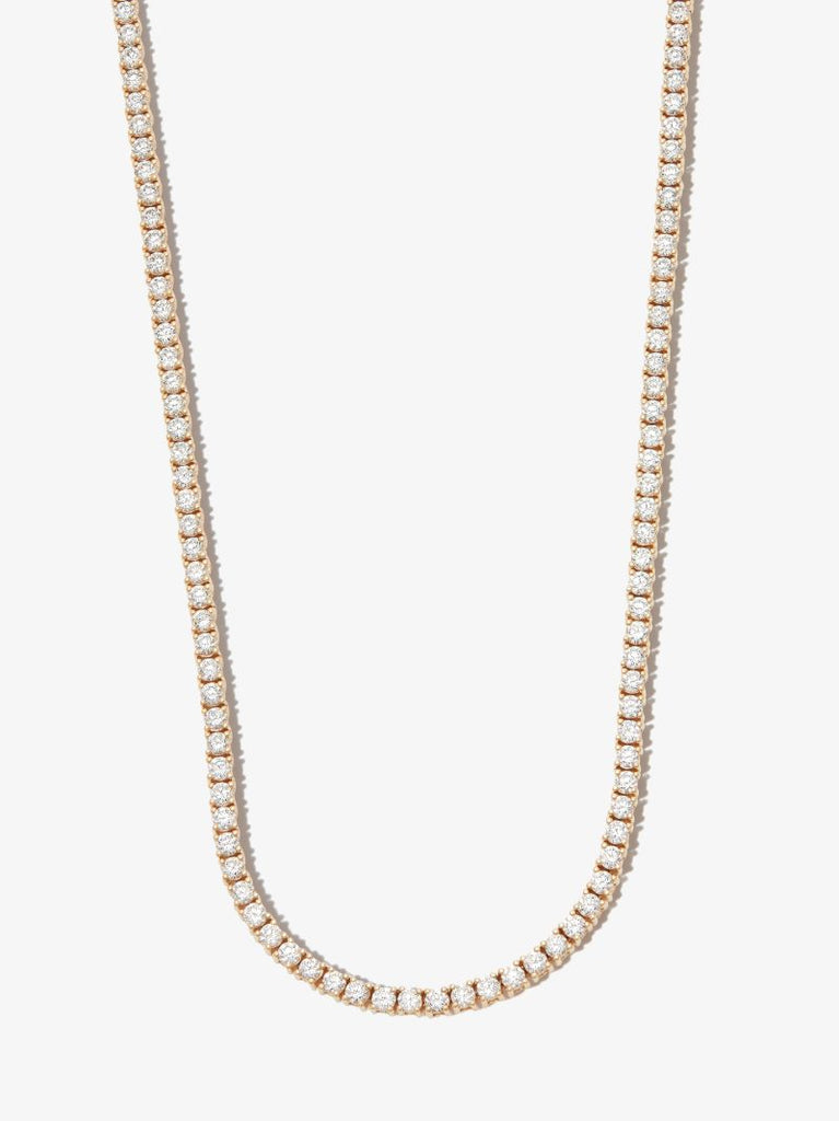 18k Yellow Gold Hepburn Diamond Necklace
