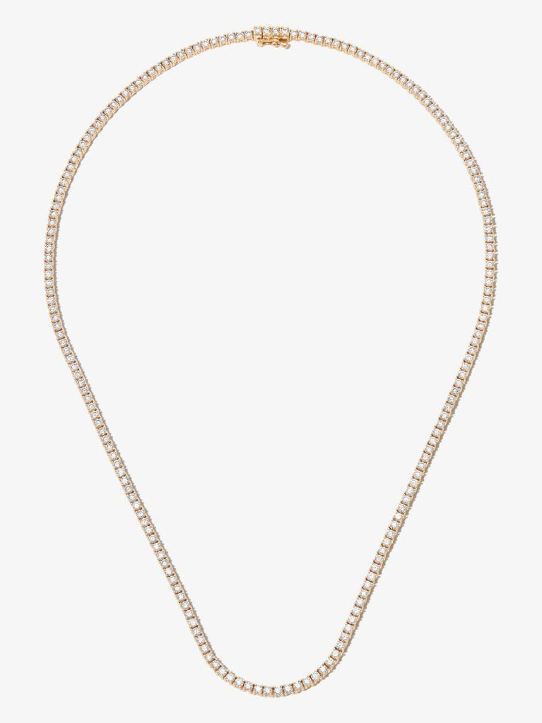 18k Yellow Gold Hepburn Diamond Necklace
