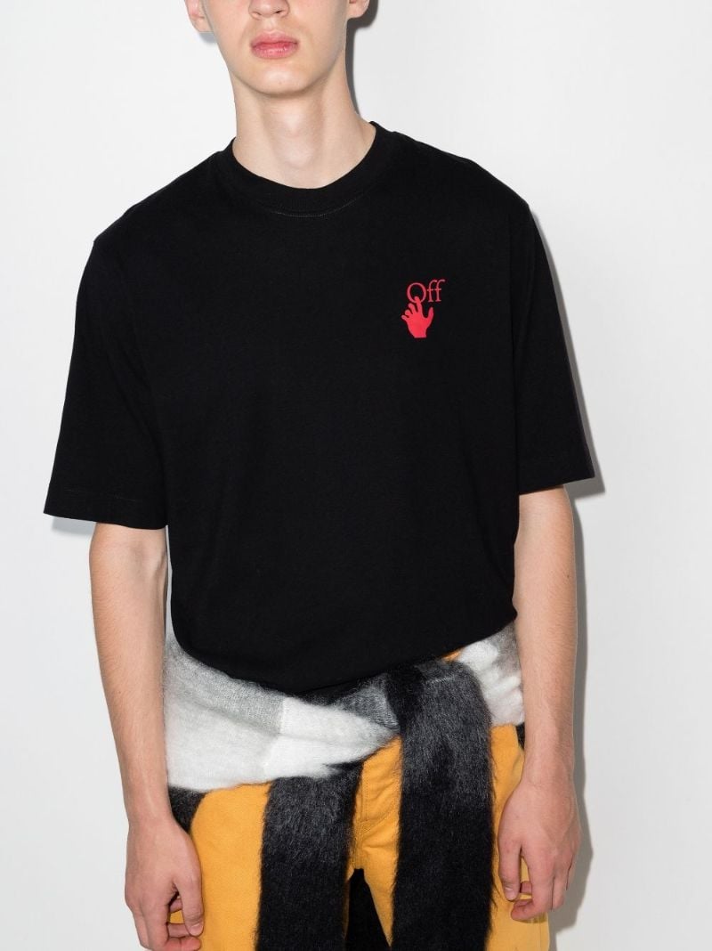 Starred Arrows Print T-shirt