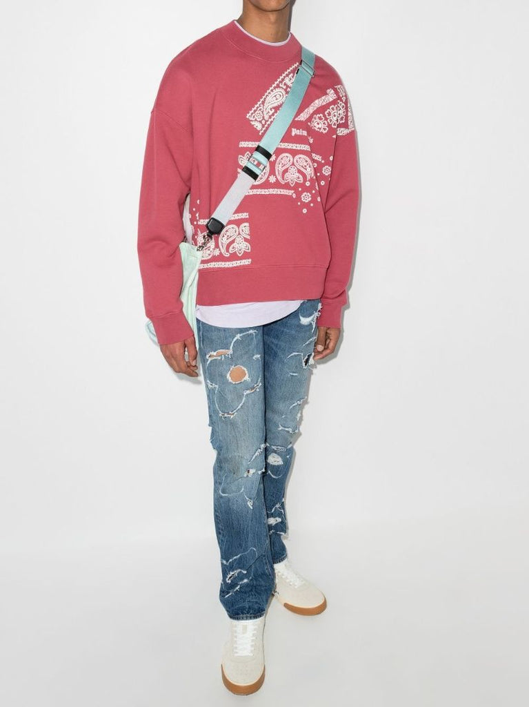 Bandana Print Sweater