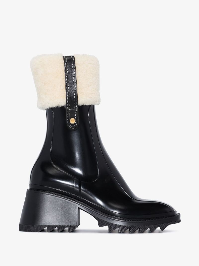 Black Betty 50 Rubber Rain Boots