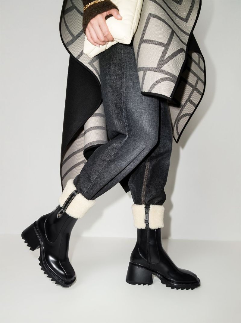 Black Betty 50 Rubber Rain Boots
