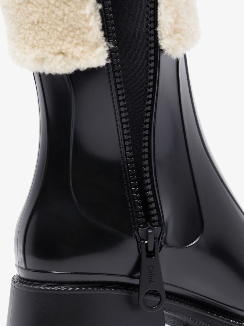 Black Betty 50 Rubber Rain Boots