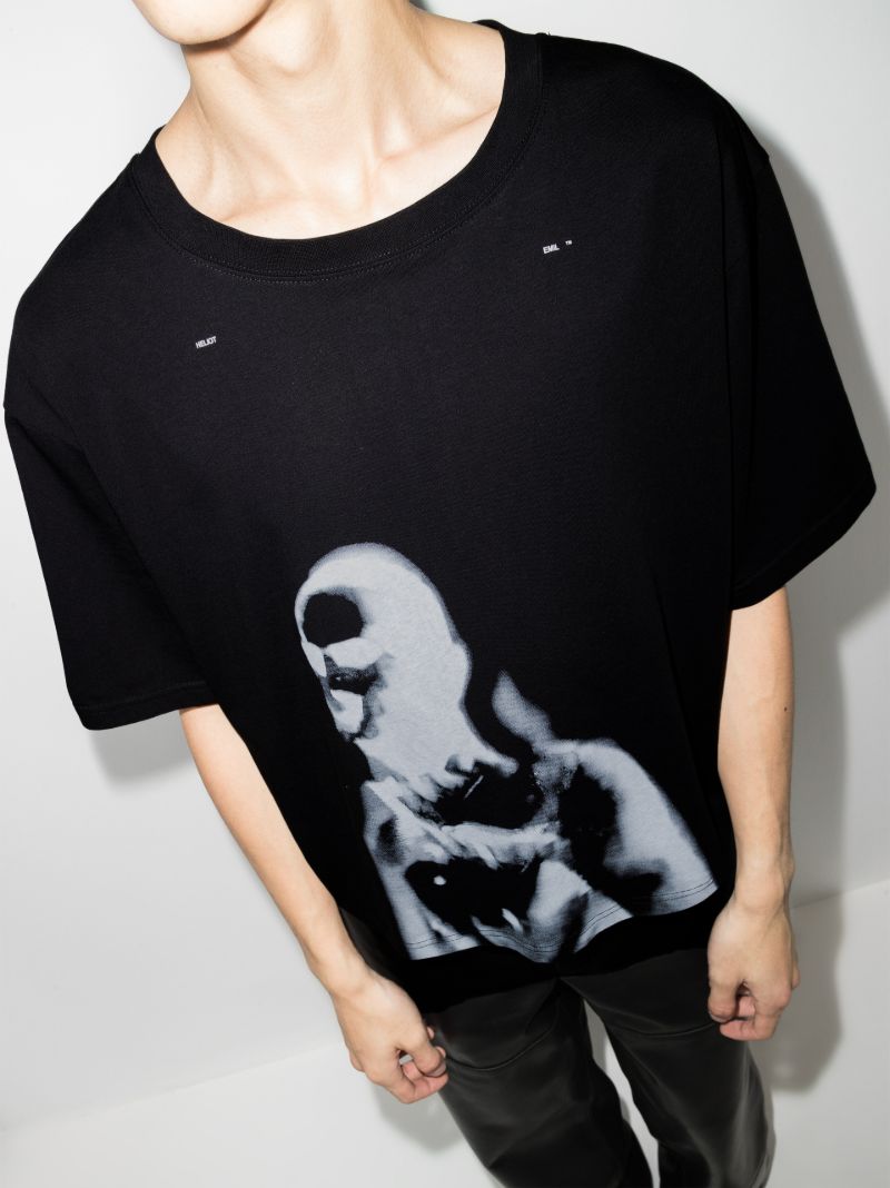 Ai Graphic Print Double Layer Hoodie