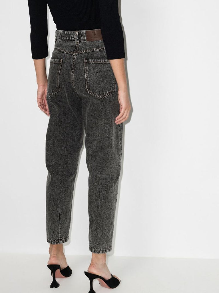 Tapered Leg Jeans