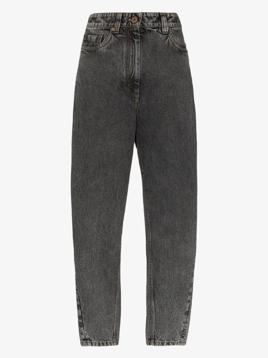 Tapered Leg Jeans
