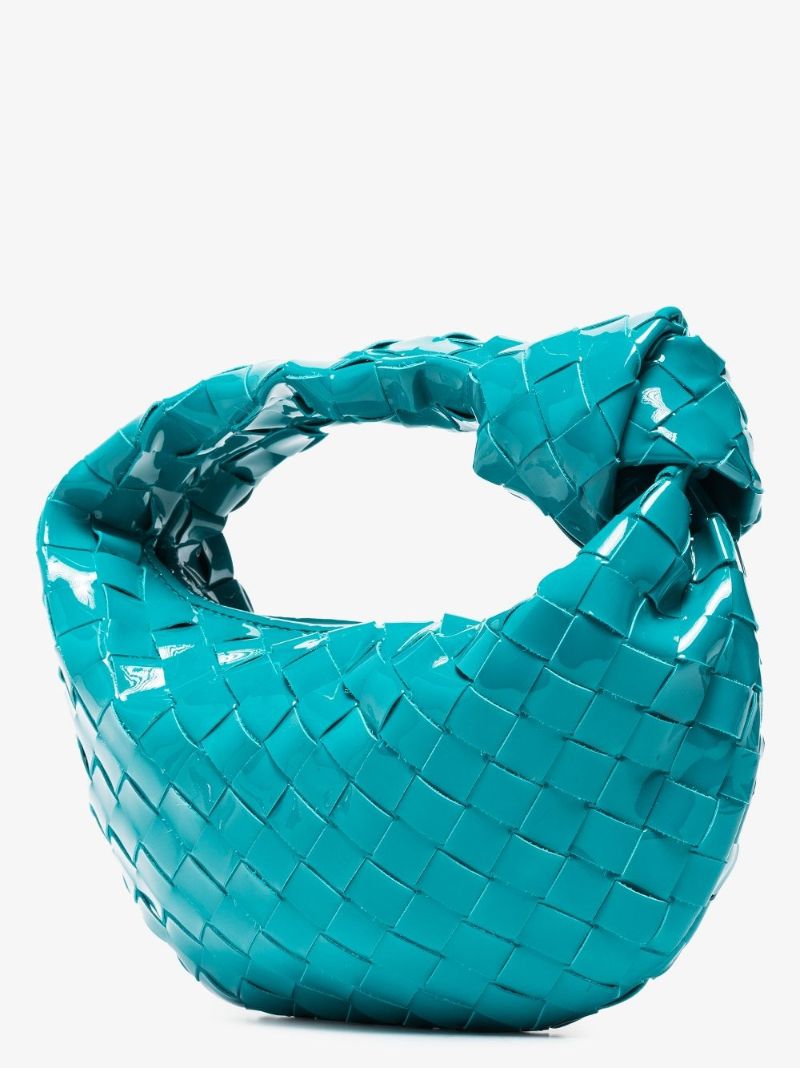 Blue the Mini Jodie Leather Clutch Bag