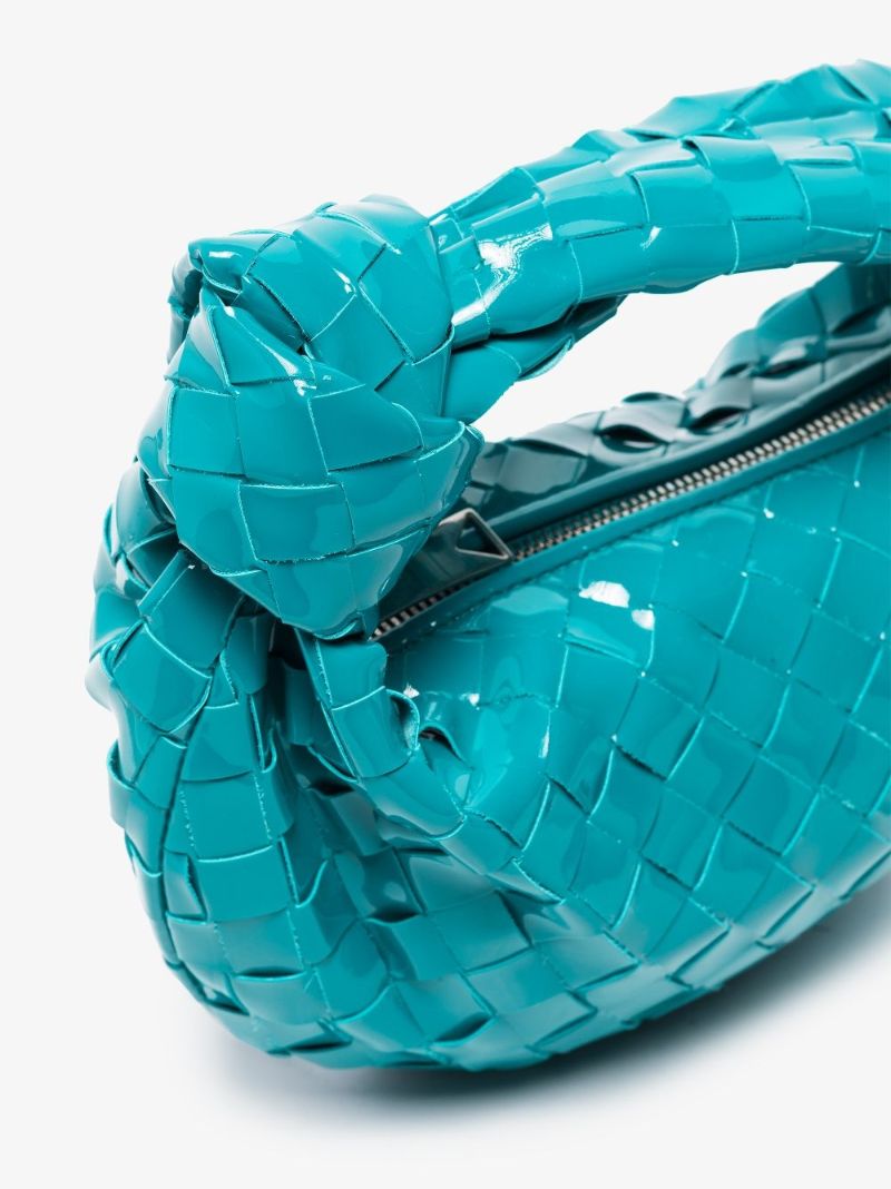 Blue the Mini Jodie Leather Clutch Bag