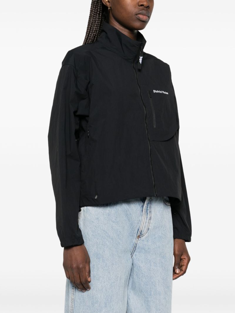Black Kendra Running Jacket