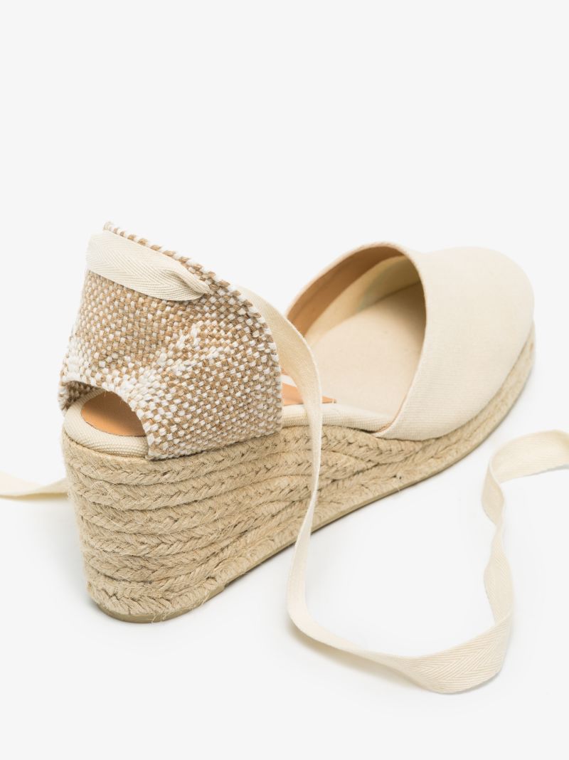 Neutral Carina 60 Wedge Espadrilles