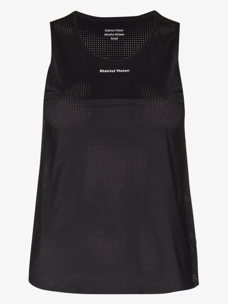 Black PeaceÃ¢â_x0082_¬â_x0080__x009c_tech Running Singlet Top