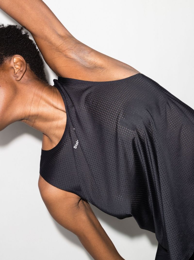 Black PeaceÃ¢â_x0082_¬â_x0080__x009c_tech Running Singlet Top
