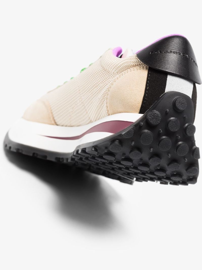 Neutral Reclypse Panelled Sneakers