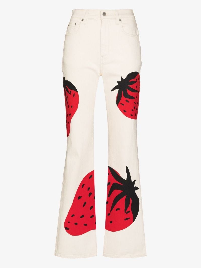 Strawberry Flared Jeans