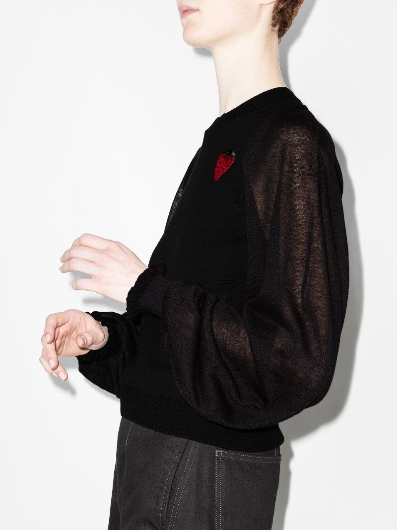 Strawberry Wool Sweater