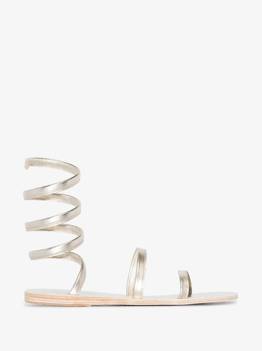 Gold Ofis Wrap Sandals
