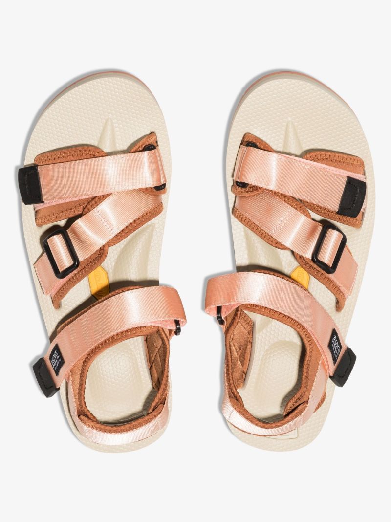 Pink Kisee-vpo Flat Sandals