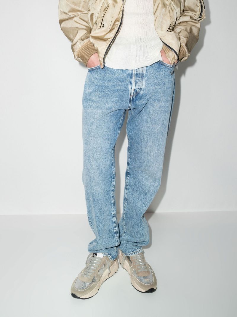 Neutral Running Sole Low Top Suede Sneakers