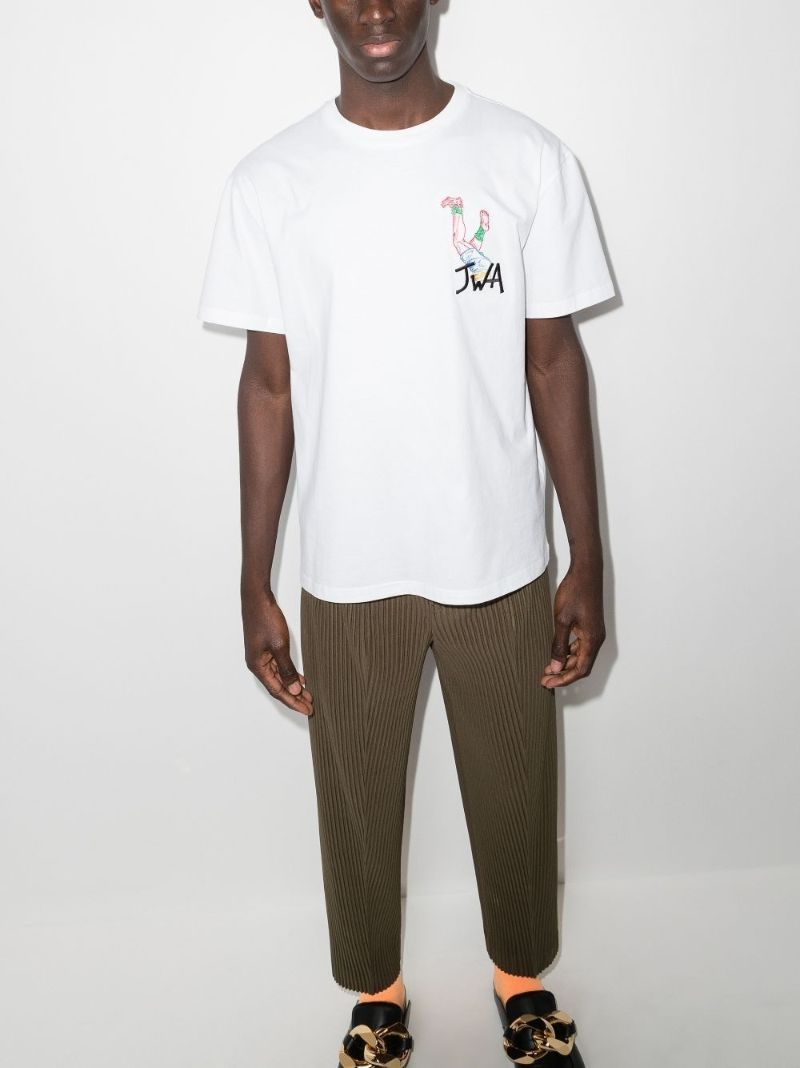 Rugby Legs Logo Cotton T-shirt