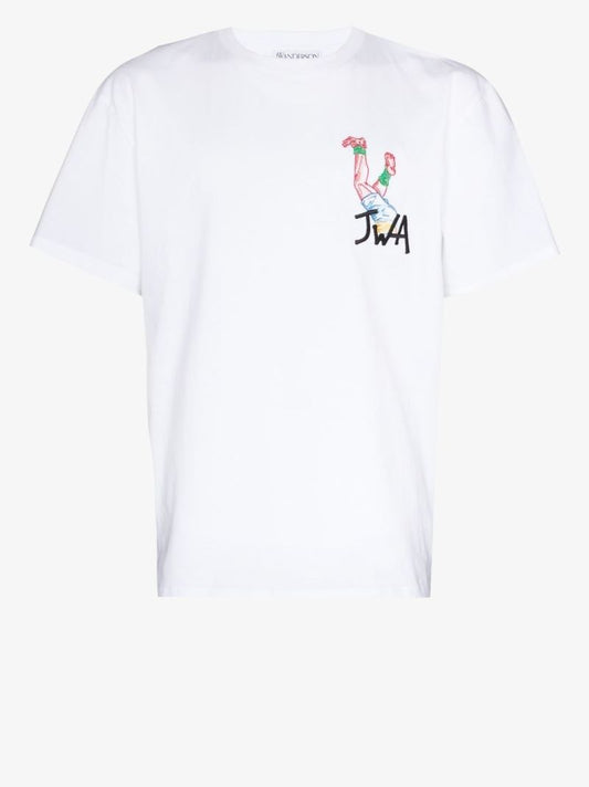 Rugby Legs Logo Cotton T-shirt