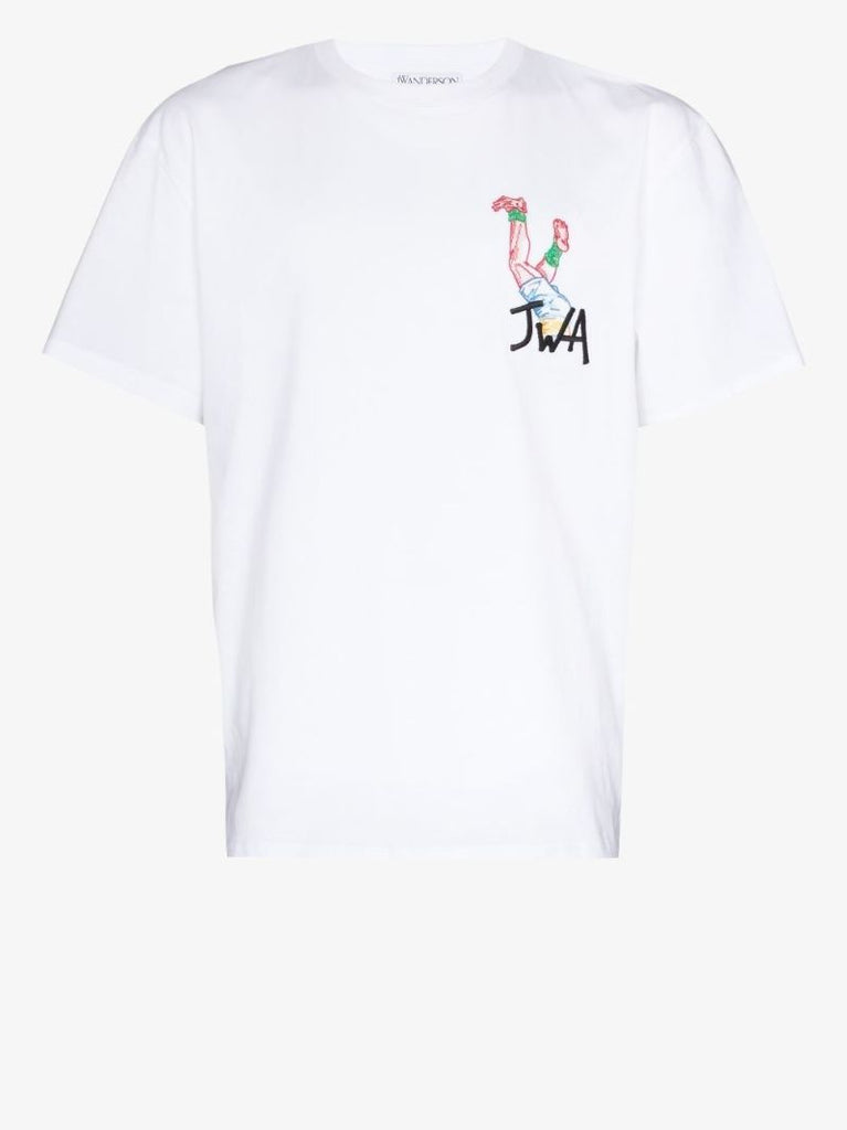 Rugby Legs Logo Cotton T-shirt