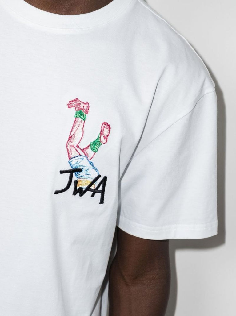 Rugby Legs Logo Cotton T-shirt