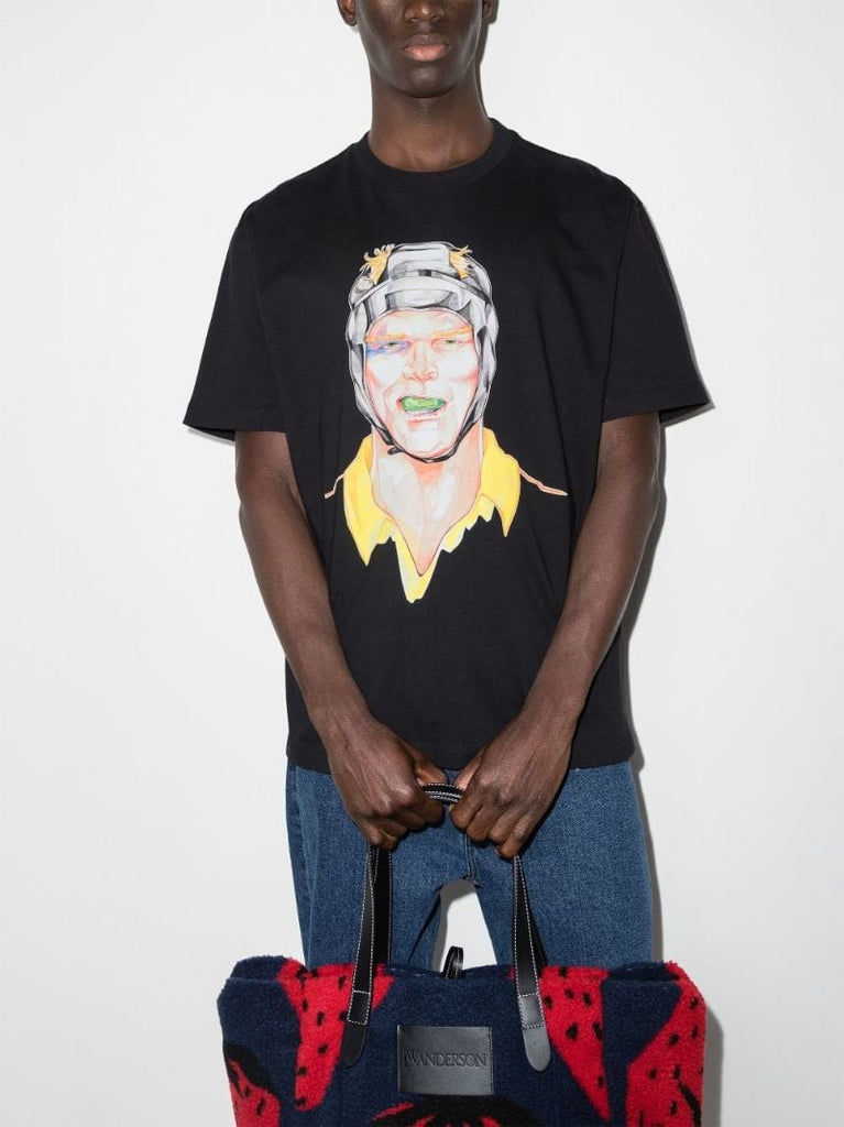 Rugby Face Cotton T-shirt