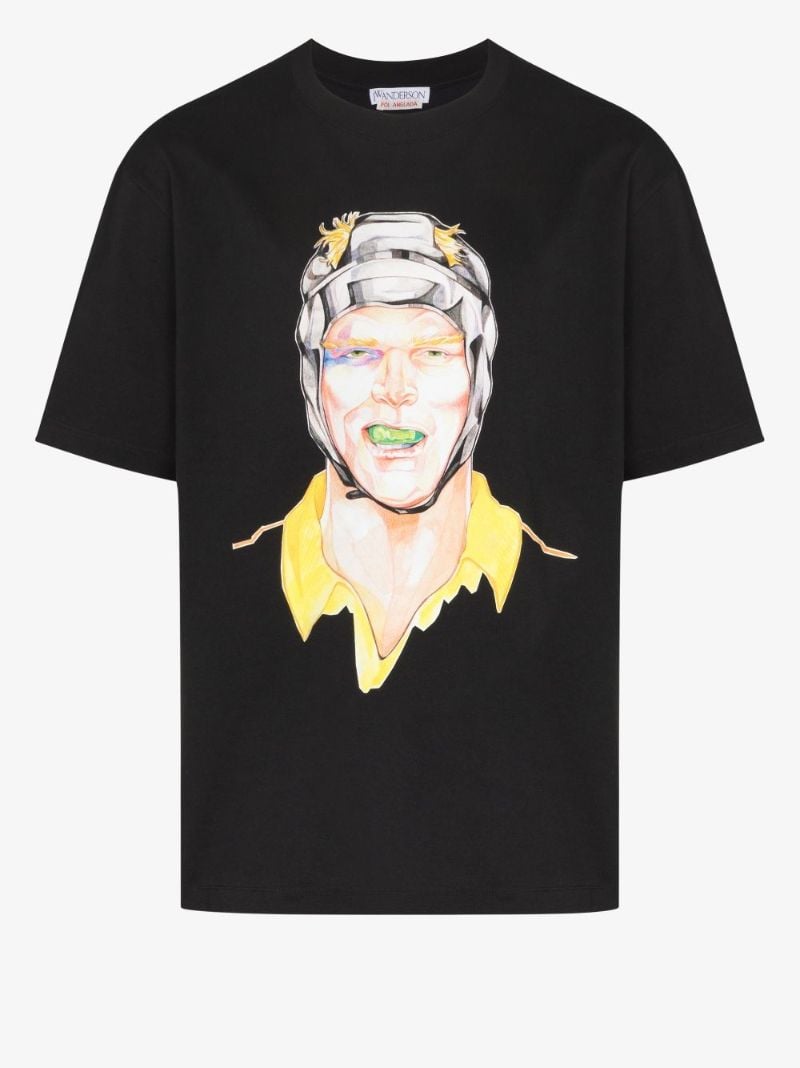 Rugby Face Cotton T-shirt