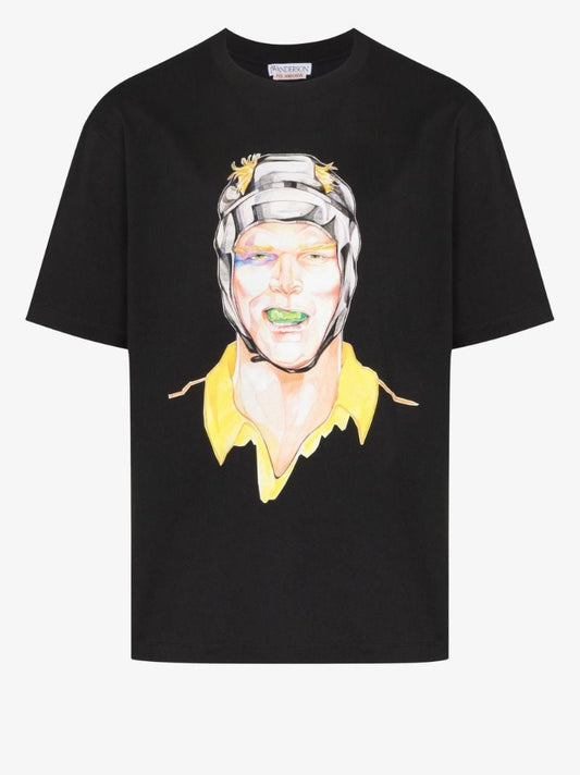 Rugby Face Cotton T-shirt