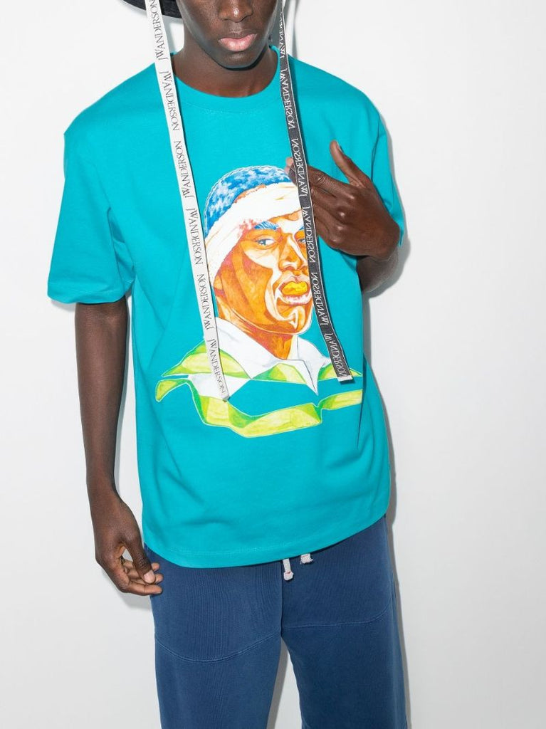 Rugby Face Print T-shirt