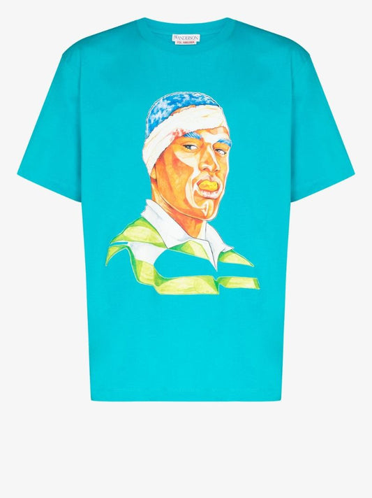 Rugby Face Print T-shirt