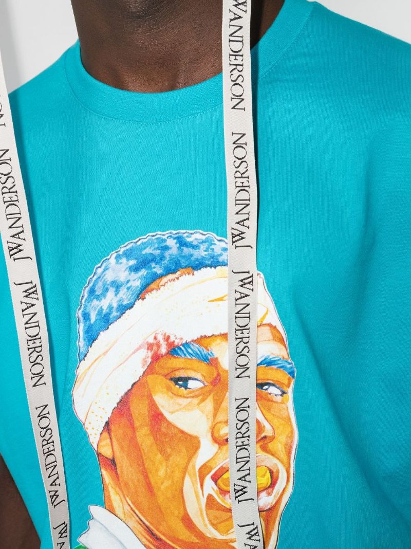 Rugby Face Print T-shirt