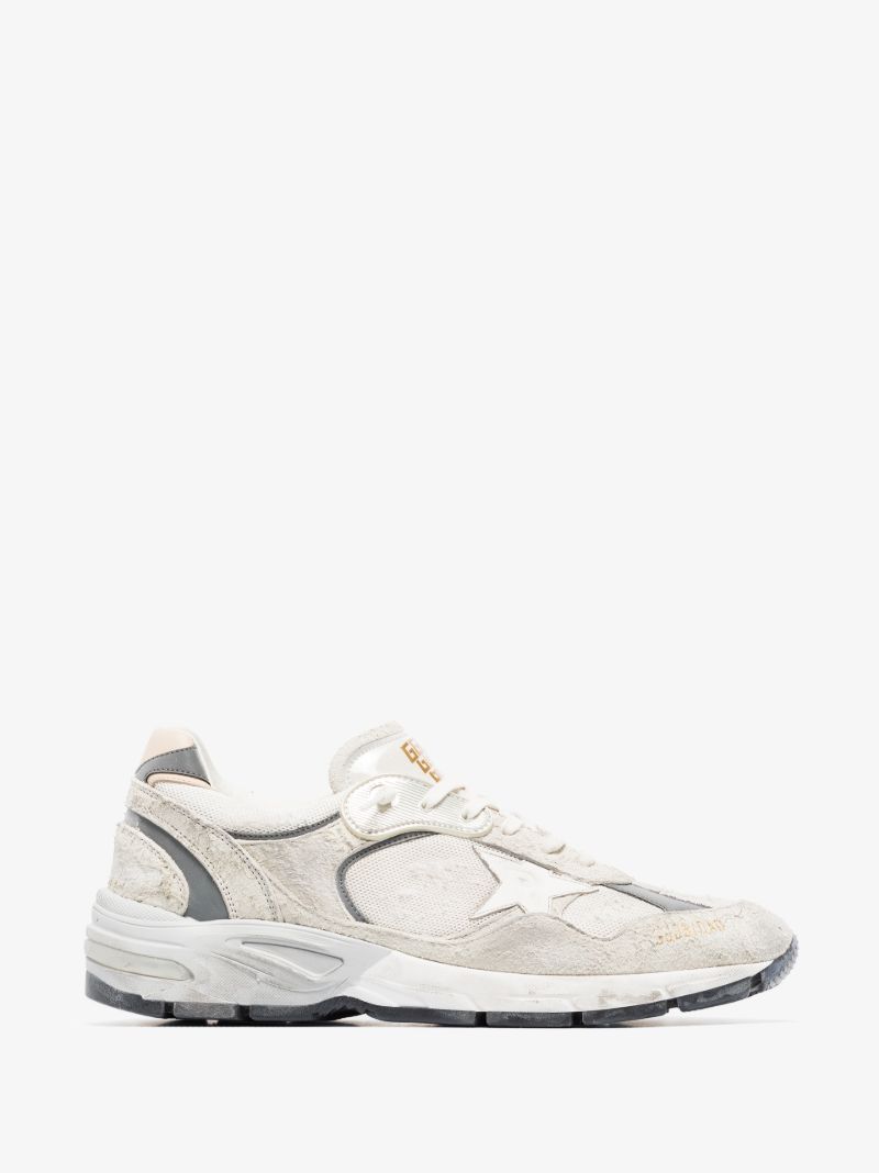 White Dad-star Suede Sneakers