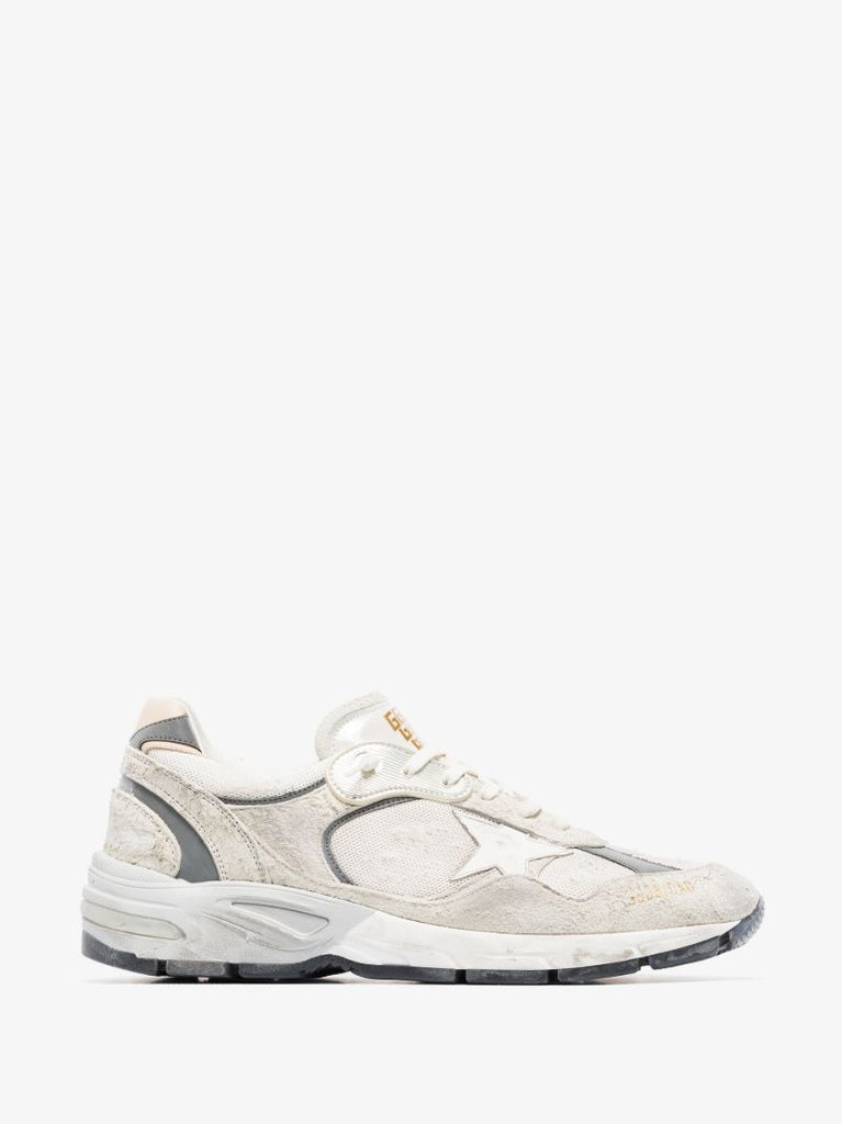 White Dad-star Suede Sneakers