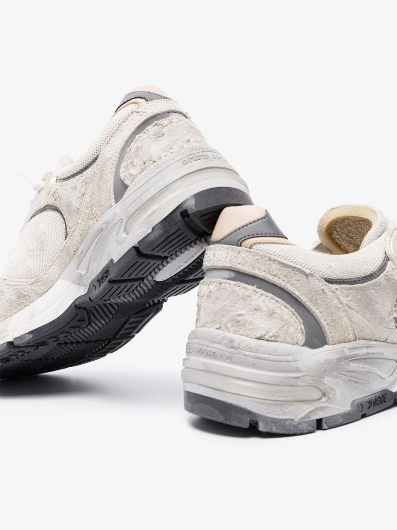 White Dad-star Suede Sneakers