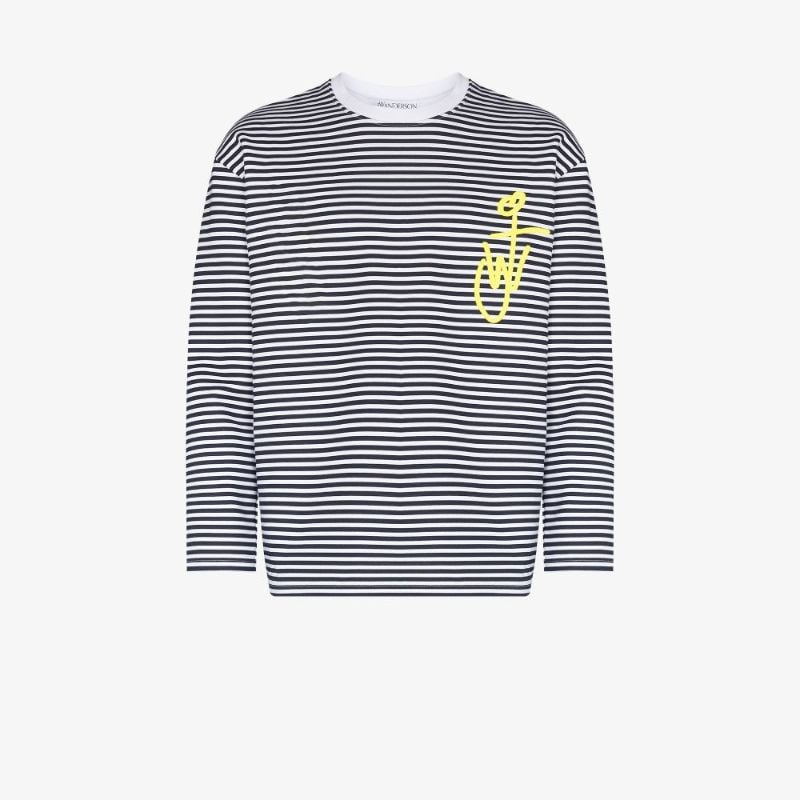 Anchor Logo Striped Top