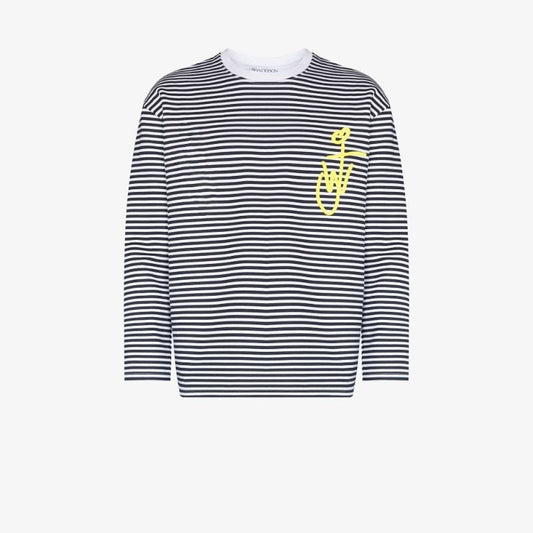 Anchor Logo Striped Top