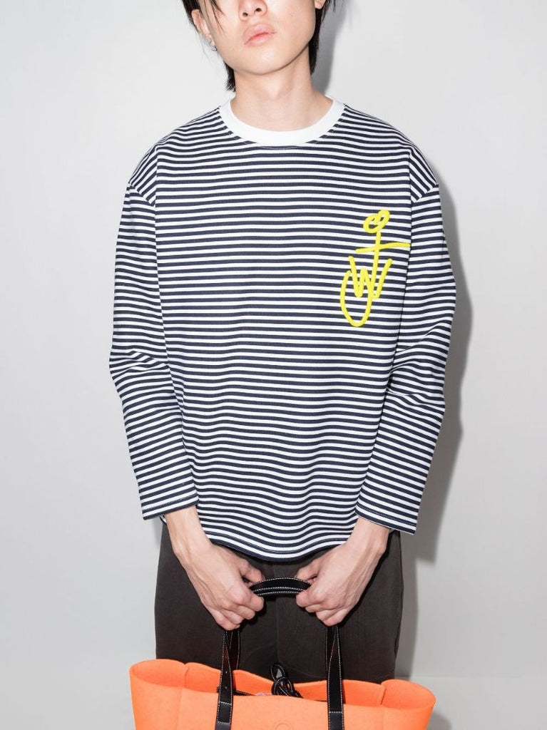 Anchor Logo Striped Top