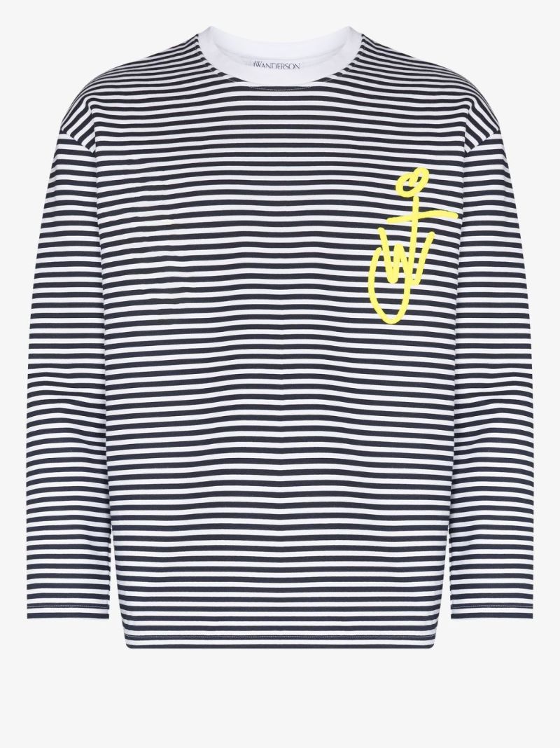Anchor Logo Striped Top